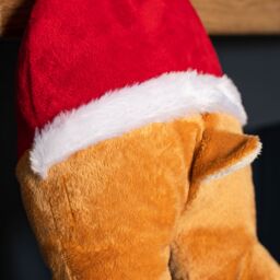 Samuel Alexander 40cm Battery Operated Animated Door Hanging Reindeer Legs Decoration - thumbnail 5