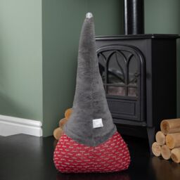 Samuel Alexander 60cm Battery Powered Light up Christmas Gonk with Grey Hat & Red Body - thumbnail 6