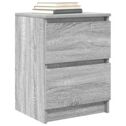 Berkfield Home TV Cabinet Grey Sonoma 40x35x54 cm Engineered Wood - Size: 40 x 35 x 54 cm - thumbnail 4