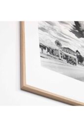 nielsen Quadrum 40 x 50cm Wooden Picture Frame With Protective Glass Front in Light Oak - Size: 40 x 50 cm - thumbnail 3