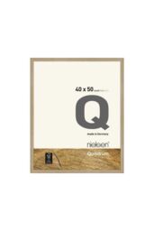 nielsen Quadrum 40 x 50cm Wooden Picture Frame With Protective Glass Front in Light Oak - Size: 40 x 50 cm - thumbnail 1
