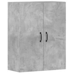 Berkfield Home Wall Mounted Cabinets 2 pcs Concrete Grey Engineered Wood - thumbnail 6