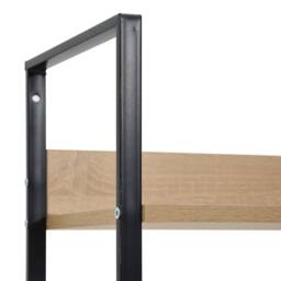 Berkfield Home 3-Layer Book Shelf Oak 60x27.6x90.5 cm Engineered Wood in Brown - thumbnail 5