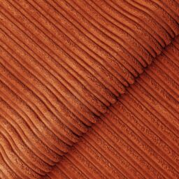 Furnishings For Less UK Luxor Jumbo Cord Fabric 2 Seater Sofa in Orange - thumbnail 4