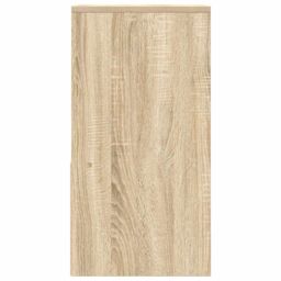 Berkfield Home Bedside Cabinets with Drawer 2 pcs Sonoma Oak 35x34x66.5 cm in Brown - thumbnail 7