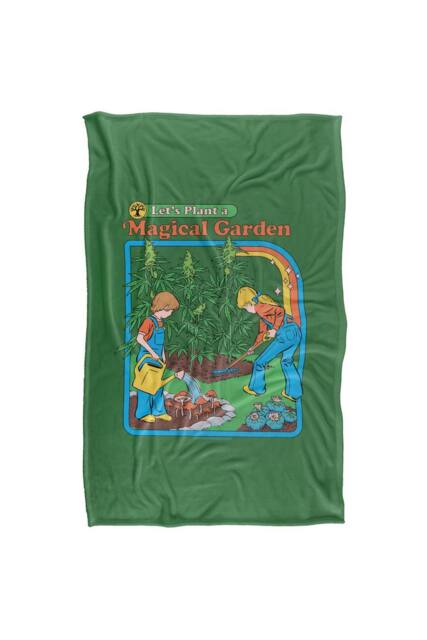 Steven Rhodes Magical Garden Silky Touch Super Soft Throw Blanket - Size: Small - image 1