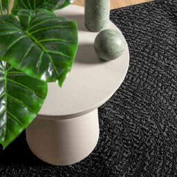 Berkfield Home Rug ZIZUR Anthracite 200x290 cm Jute Look Indoor & Outdoor - Size: Medium - thumbnail 2