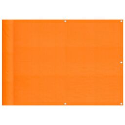Berkfield Home Balcony Screen Orange 75x700 cm 100% Polyester Oxford - thumbnail 2