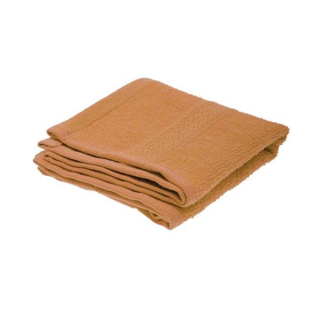 Jassz Plain Guest Hand Towel (350 GSM) in Brown - image 1
