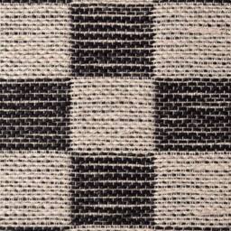 THE RUGS Handloom Jute Rug Rex Reversible White Black Checkerboard - Size: 80 cm x 300 cm - thumbnail 7