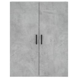 Berkfield Home Highboard Concrete Grey 69.5x34x180 cm Engineered Wood - thumbnail 6