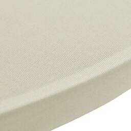 Berkfield Home Standing Table Cover √ò80 cm Cream Stretch 4 pcs - thumbnail 5