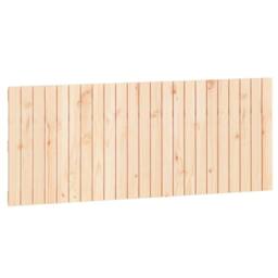 Berkfield Home Wall Headboard 147x3x60 cm Solid Wood Pine in Light Brown - Size: 147 x 3 x 60 cm - thumbnail 3