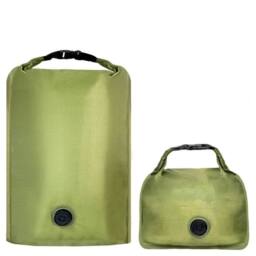 NESTLUNE Green Reusable Hand Roll Vacuum Bags Dustproof Luggage - thumbnail 1