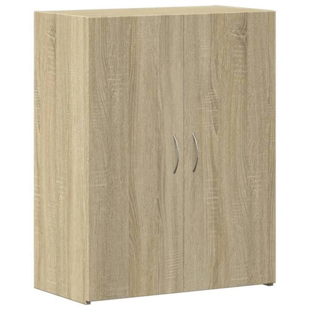 Berkfield Home File Cabinet Sonoma Oak 60x32x77.5 cm Engineered Wood in Natural - image 1