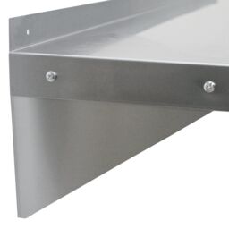 Monstershop 2 x KuKoo Stainless Steel Shelves 1000mm x 300mm in Silver - thumbnail 5