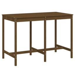 Berkfield Home Garden Table Honey Brown 159.5x82.5x110 cm Solid Wood Pine - thumbnail 3