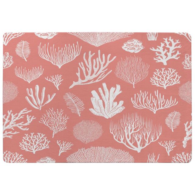 Benjamin Tate Design Corals & Algae Designer Rug in Natural - Size: Large - image 1