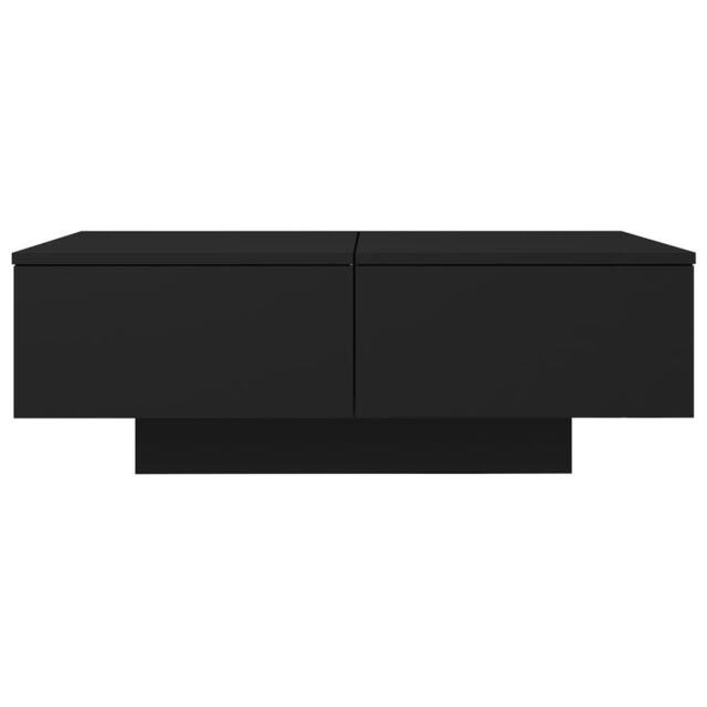 Berkfield Home Decorative Coffee Table Black 90x60x31 cm Engineered Wood - Size: 90 x 60 x 31 cm - image 1