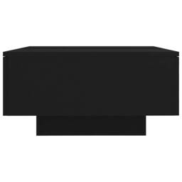 Berkfield Home Decorative Coffee Table Black 90x60x31 cm Engineered Wood - Size: 90 x 60 x 31 cm - thumbnail 4