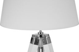 Orsina Minimalist White Wood Tripod Floor Lamp, Industrial-Inspired Lamp With Sturdy Metal Rods, Unique Tall Light in Cream - thumbnail 3
