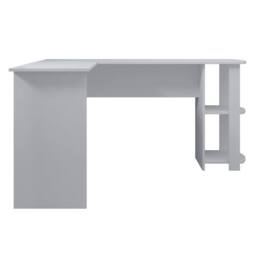 Harmin White L-Shaped Corner Home Study Desk - thumbnail 8