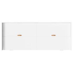Berkfield Home Storage Bed Frame with Drawer White 90 x 200 cm Engineered wood - thumbnail 8