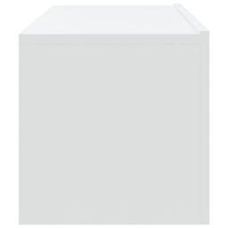 Berkfield Home Wall TV Cabinets 4 pcs White 100x30x30 cm - Size: 100 x 30 x 30 cm - thumbnail 6