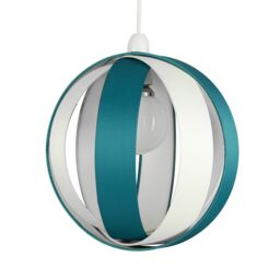 ValueLights J90 Ceiling Pendant Light Lamp Shade in Blue - thumbnail 6