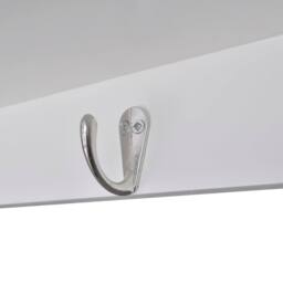 Berkfield Home Elegant Wooden Kitchen Wall Cabinet White - thumbnail 6