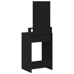 Berkfield Home Dressing Table with Drawers - Black Oak - 50x41x140 cm - Size: 50 x 41 x 140 cm - thumbnail 7