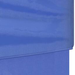 Berkfield Home Folding Party Tent with Sidewalls Blue 2x2 m - thumbnail 6