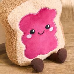 OHS Novelty Character Fleece Decorative Weighted Doorstop in Bright Pink - thumbnail 2