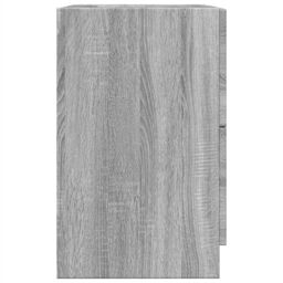 Berkfield Home Sink Cabinet Grey Sonoma 40x37x59 cm Engineered Wood - Size: 40 x 37 x 59 cm - thumbnail 6