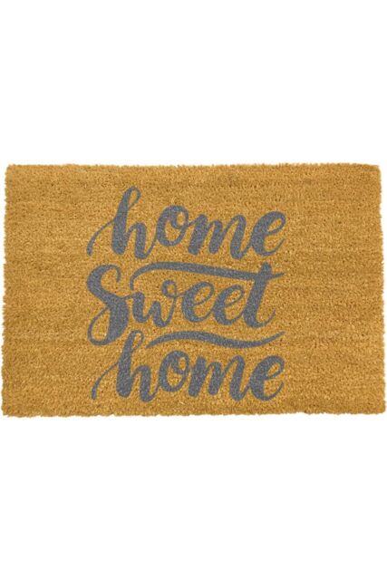 Artsy Mats Home Sweet Home Grey Doormat - Regular 60x40cm - Size: 40 cm x 60 cm - image 1