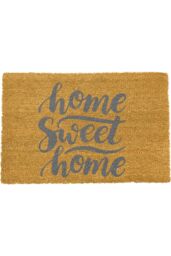 Artsy Mats Home Sweet Home Grey Doormat - Regular 60x40cm - Size: 40 cm x 60 cm - thumbnail 1
