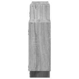 Berkfield Home Wall Shelf Grey Sonoma 159x18x65 cm Engineered Wood - Size: 159 x 18 x 65 cm - thumbnail 5