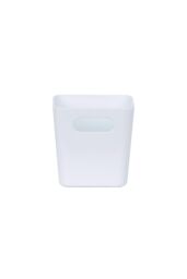 Wham Plastic Studio Basket 1.01 Square in White - thumbnail 2
