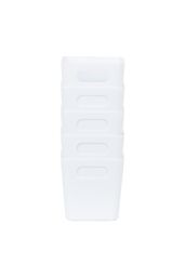 Wham Plastic Studio Basket 1.01 Square in White - thumbnail 3