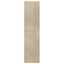Berkfield Home Wardrobe Sonoma Oak 100x50x200 cm Engineered Wood in Brown - Size: 100 x 50 x 200 cm - thumbnail 6