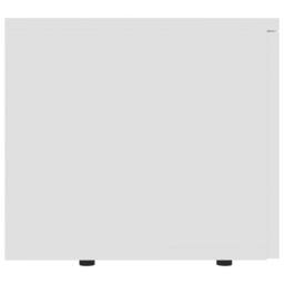 Berkfield Home TV Cabinet White 80x34x30 cm Engineered Wood - Size: 80 x 34 x 30 cm - thumbnail 7