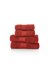Deyongs Bliss Pima Supersoft Fluffy Cotton 650gsm Towels in Terracotta - thumbnail 2