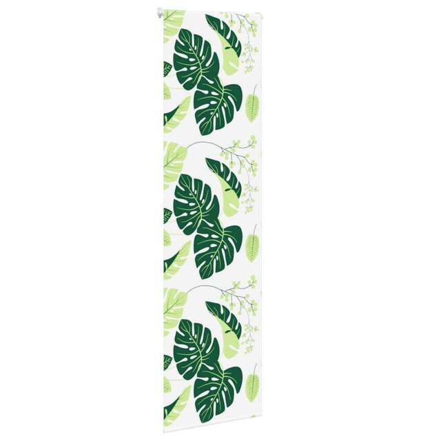 Berkfield Home Shower Roller Blind 60x240 cm Fabric Width 56 cm in Green - image 1