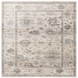 The Rug Shop UK Natural Traditional Easy to clean Machine Made Border Floral Rug - Size: 200 cm x 300 cm - thumbnail 2
