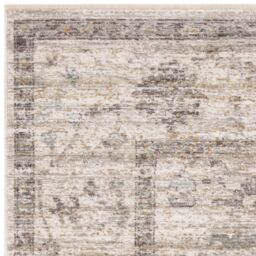 The Rug Shop UK Natural Traditional Easy to clean Machine Made Border Floral Rug - Size: 200 cm x 300 cm - thumbnail 4