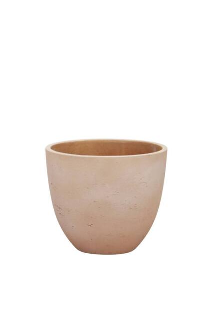 KDMD Hortus Classic Corsica Flared Planter - H21 x 25cm in Natural - Size: 21 x 25 cm - image 1