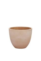 KDMD Hortus Classic Corsica Flared Planter - H21 x 25cm in Natural - Size: 21 x 25 cm - thumbnail 2
