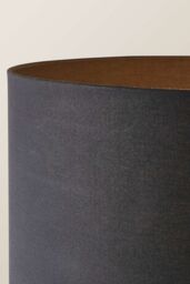 ValueLights Camden Black Metal Tripod Floor Lamp with Black Drum Lamp Shade - thumbnail 4