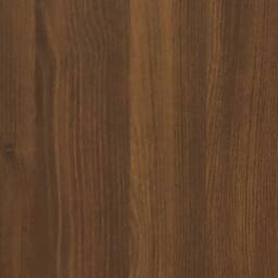 Berkfield Home Decorative Coffee Table Brown Oak 90x49x45 cm Engineered Wood - Size: 90 x 49 x 45 cm - thumbnail 9