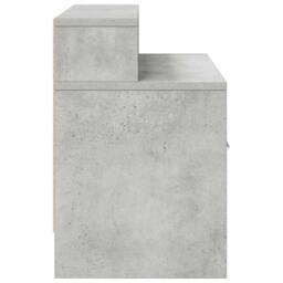 Berkfield Home Durable Bedside Cabinets with Drawer 2 pcs Concrete Grey 51x31x47 cm - Size: 51 x 31 x 47 cm - thumbnail 7